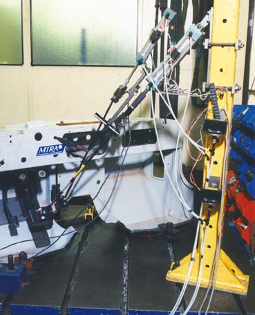 Testing process at M.I.R.A.